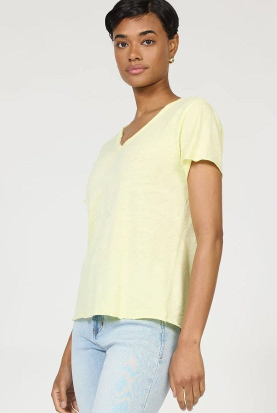 Dear John Vanya Top Yellow - Fleur - De - Lis Boutique