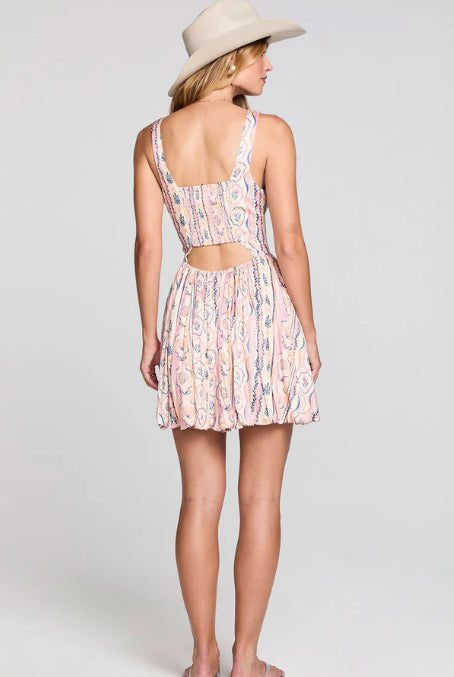 Saltwater Luxe Rayelyn Mini Dress - Fleur - De - Lis Boutique