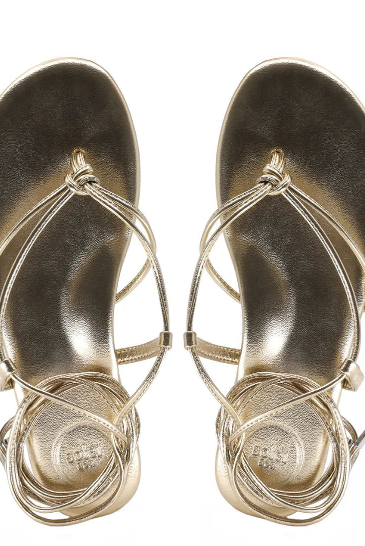 Solei Sea Angie Sandals Gold - Fleur - De - Lis Boutique