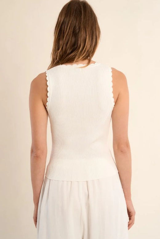 Molly Bracken Ribbed Knit Tank - Fleur-De-Lis Boutique