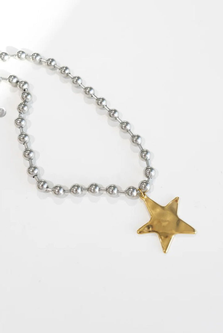 BELJOY Barb & Star Necklace - Fleur-De-Lis Boutique