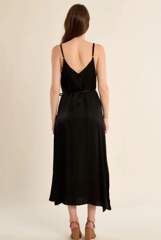 Molly Bracken Black Woven Dress - Fleur-De-Lis Boutique