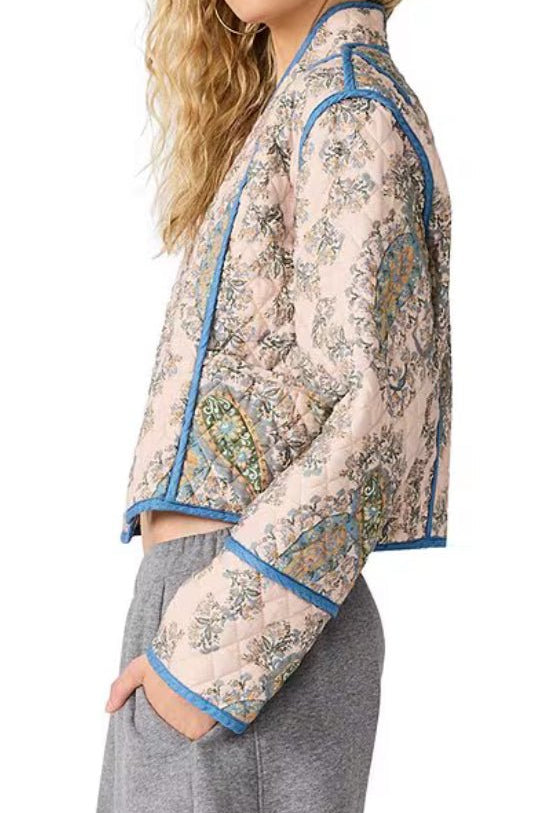 Steve Madden Adalynn Jacket Pearl Blush - Fleur-De-Lis Boutique