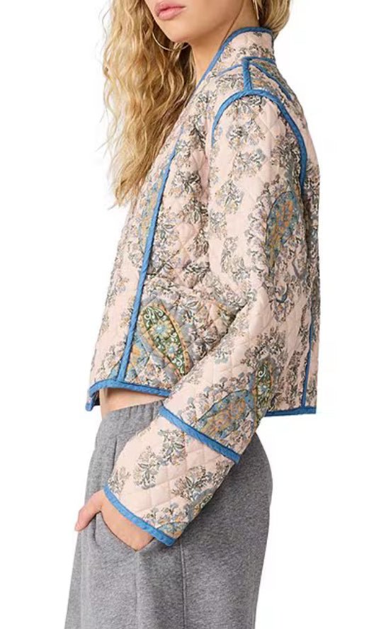 Steve Madden Adalynn Jacket Pearl Blush - Fleur-De-Lis Boutique