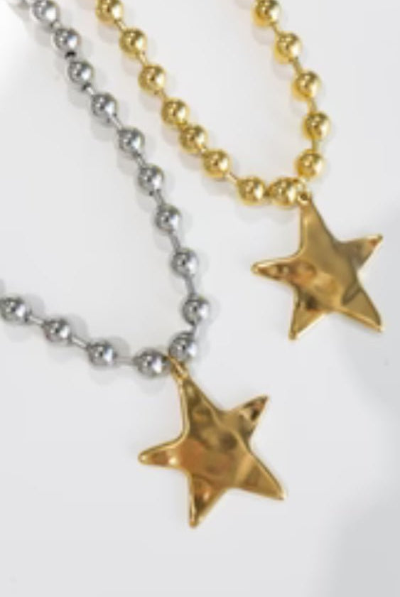 BELJOY Barb & Star Necklace - Fleur-De-Lis Boutique