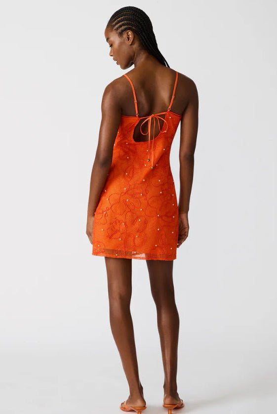 Steve Madden Maureen Mini Dress Salsa Red - Fleur-De-Lis Boutique