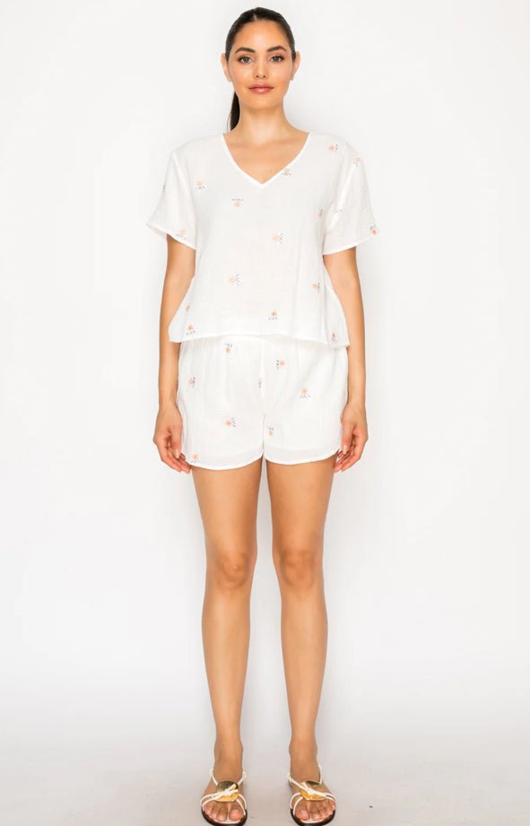 Meet Me In Santorini Dreams of Flora Set - Fleur - De - Lis Boutique