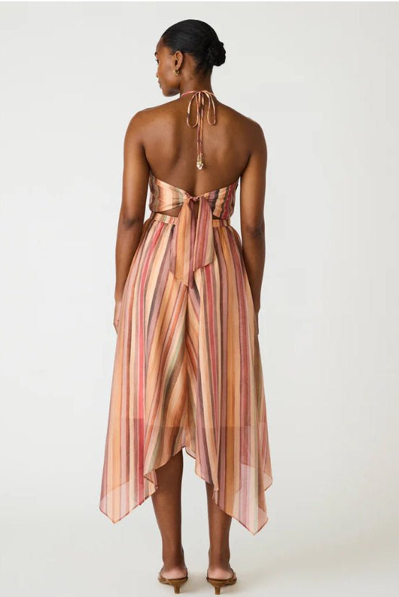 Dalina Dress Multi Stripe - Fleur - De - Lis Boutique