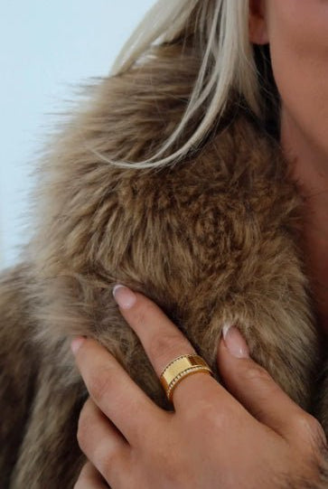 Chansutt Pearls Lily Ring - Fleur - De - Lis Boutique