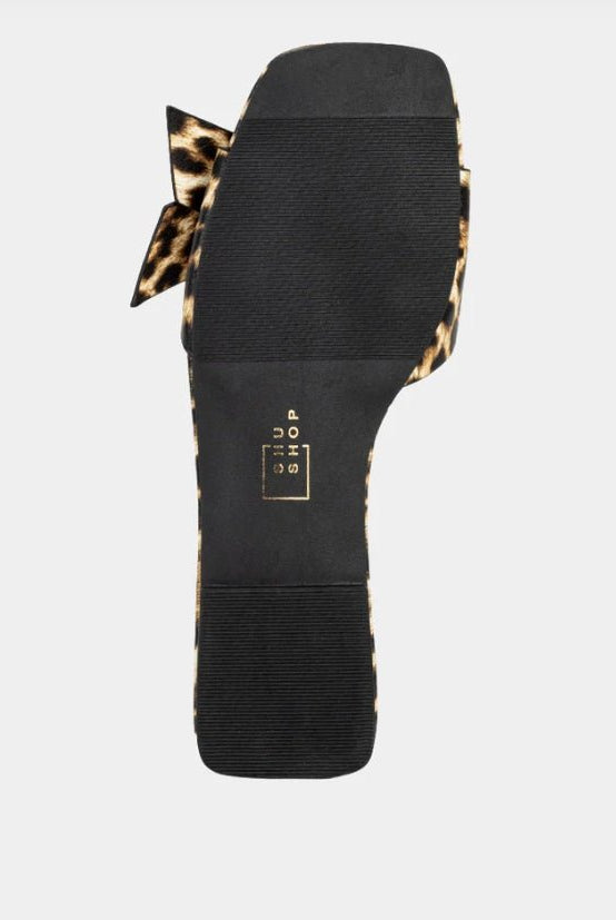 Shu Shop Diana Leopard Slide - Fleur-De-Lis Boutique