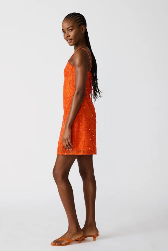 Steve Madden Maureen Mini Dress Salsa Red - Fleur-De-Lis Boutique