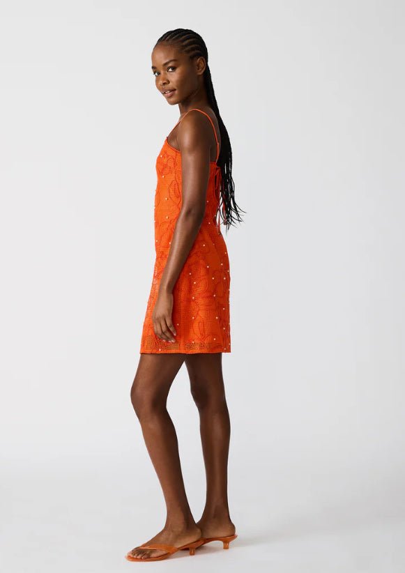 Steve Madden Maureen Mini Dress Salsa Red - Fleur-De-Lis Boutique