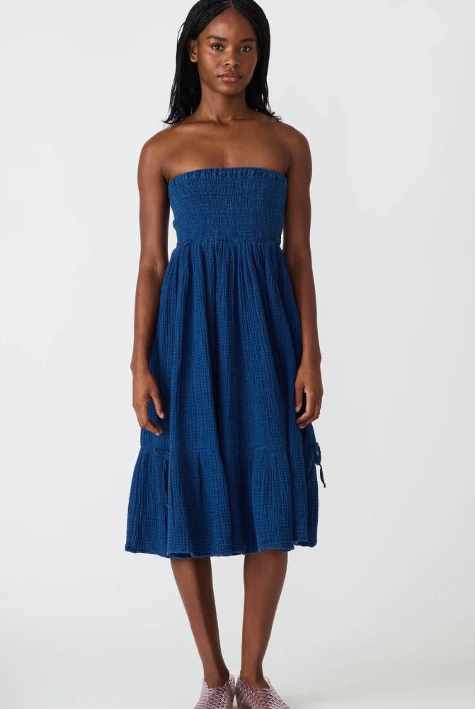 Steve Madden Bisou Dress Soft Indigo - Fleur - De - Lis Boutique