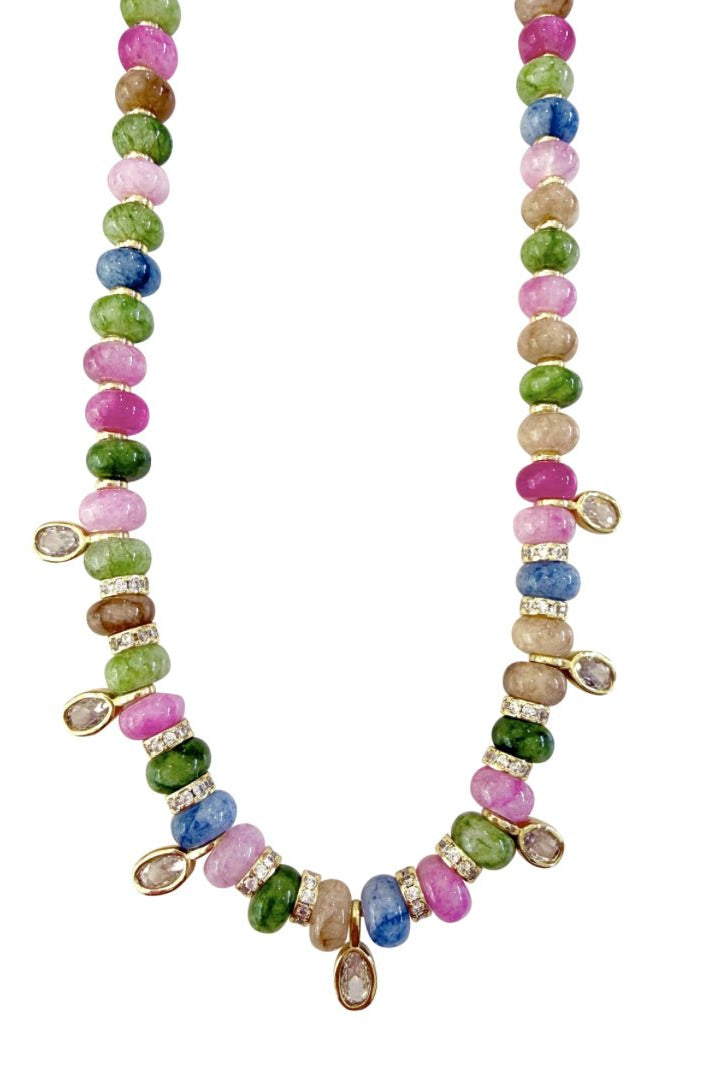 Gemelli Jupiter Necklace Light Multi - Fleur-De-Lis Boutique