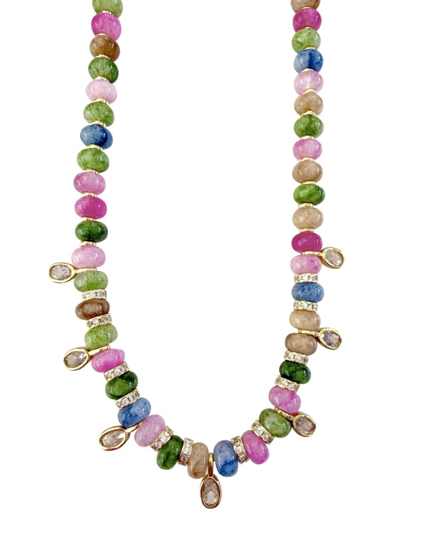 Gemelli Jupiter Necklace Light Multi - Fleur-De-Lis Boutique