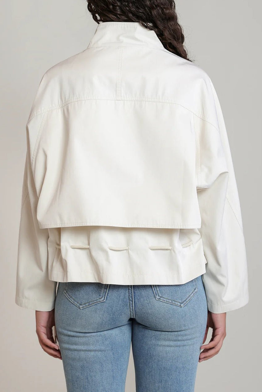 Dex Tie Wast Jacket Cream - Fleur-De-Lis Boutique