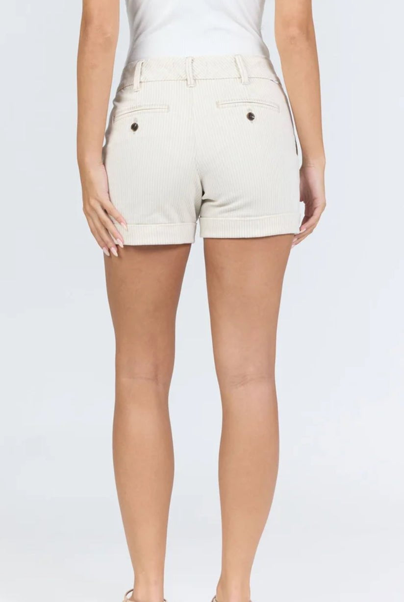Dear John North Hampton Shorts Sand Stripe - Fleur-De-Lis Boutique