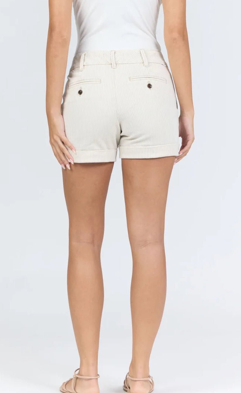 Dear John North Hampton Shorts Sand Stripe - Fleur-De-Lis Boutique