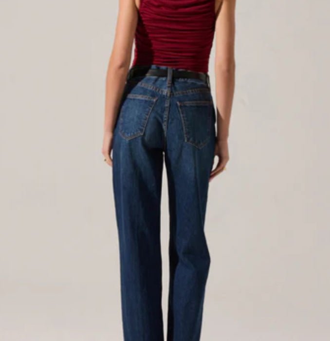 Astr The Label Voncile Bodysuit Burgundy - Fleur - De - Lis Boutique