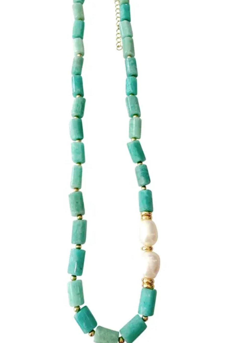 Gemelli Cloud Necklace Mint - Fleur-De-Lis Boutique