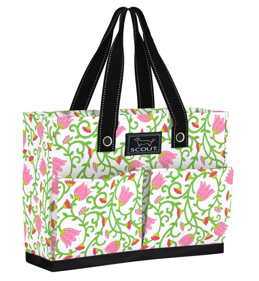 Scout Uptown Girl Pocket Tote Bag Late Bloomer - Fleur - De - Lis Boutique