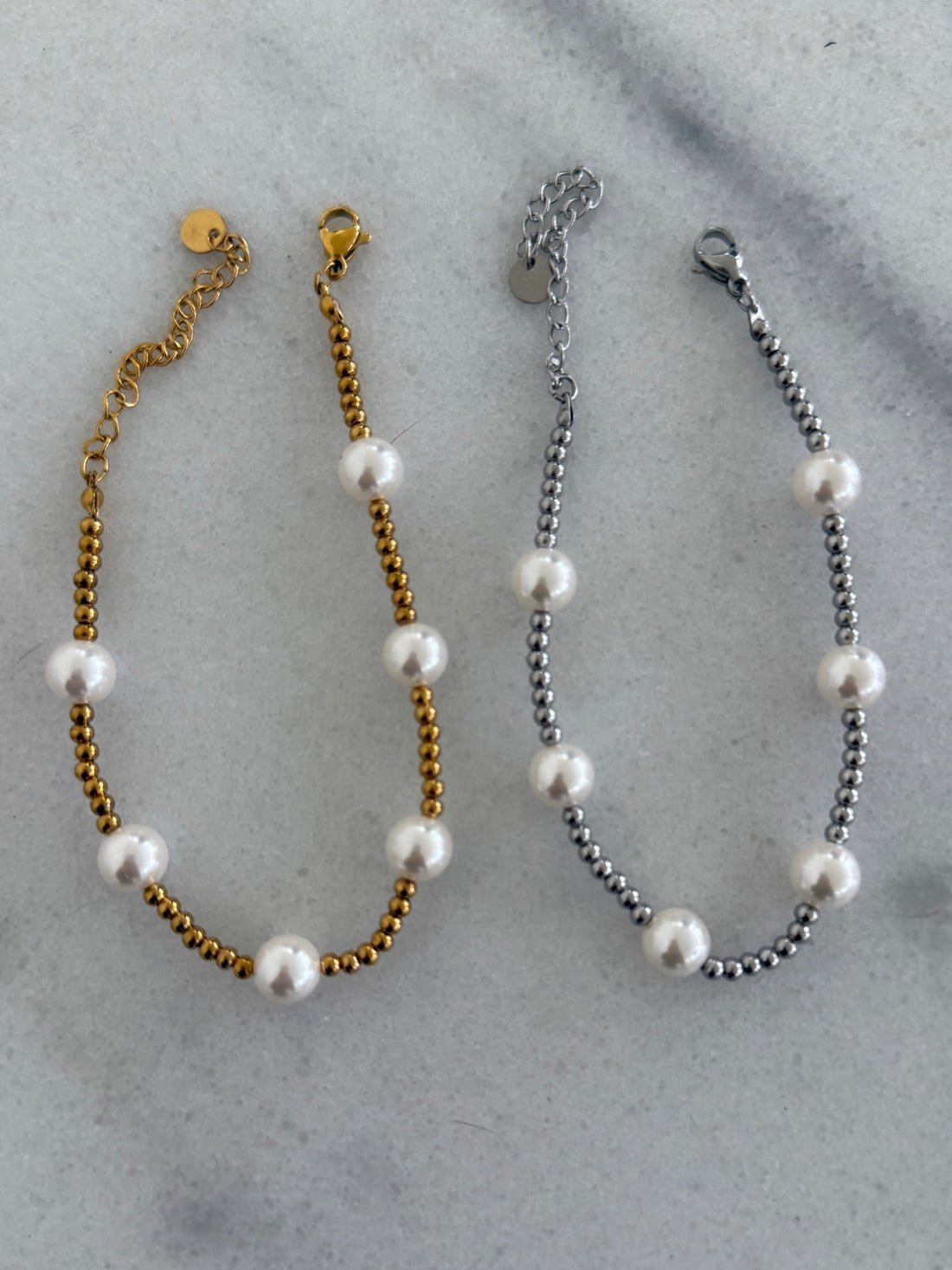 Chansutt Pearls Pearl Beaded Bracelet Gold - Fleur - De - Lis Boutique