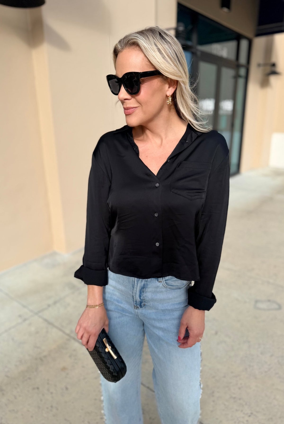 Dear John Maribel Top Black Top - Fleur-De-Lis Boutique