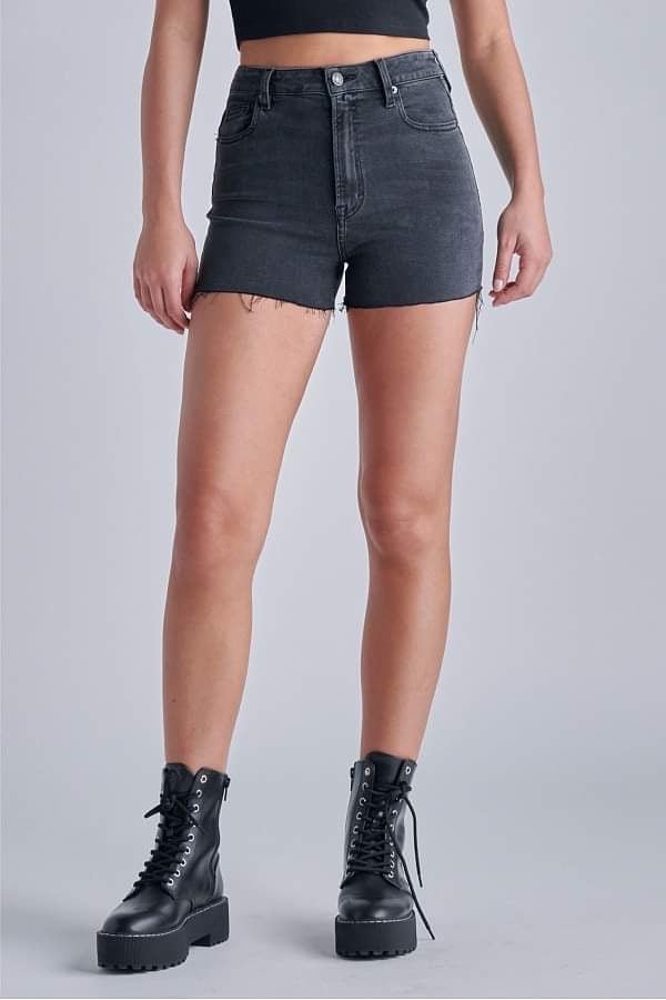Finn High Rise Denim Shorts - Fleur - De - Lis Boutique