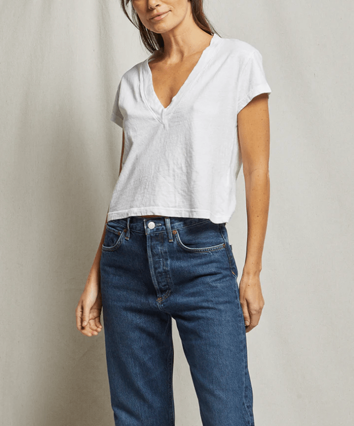 Perfect White Tee Alanis Tee - Fleur - De - Lis Boutique