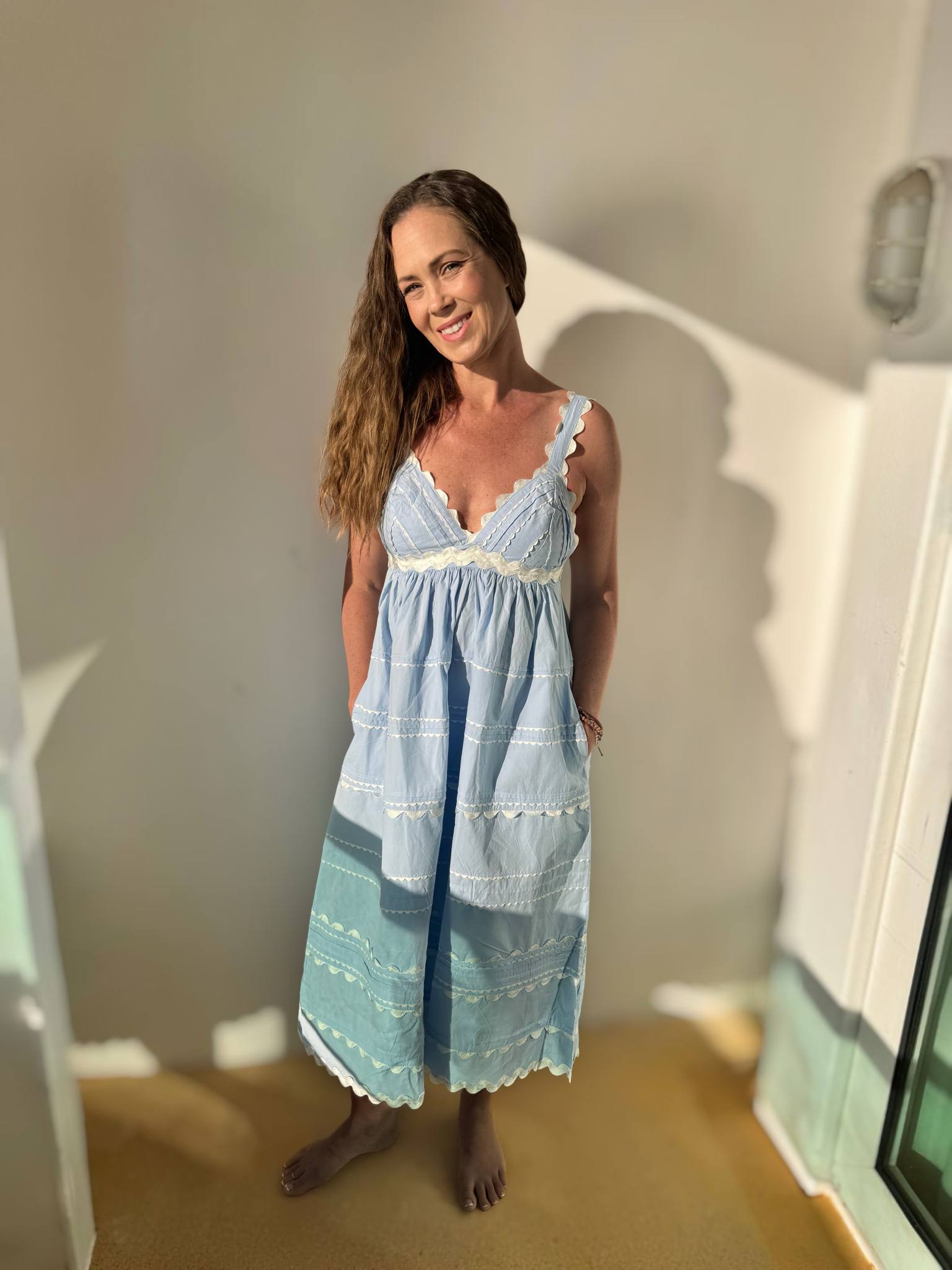 Sofie The Label Jeanie Midi Dress - Fleur - De - Lis Boutique