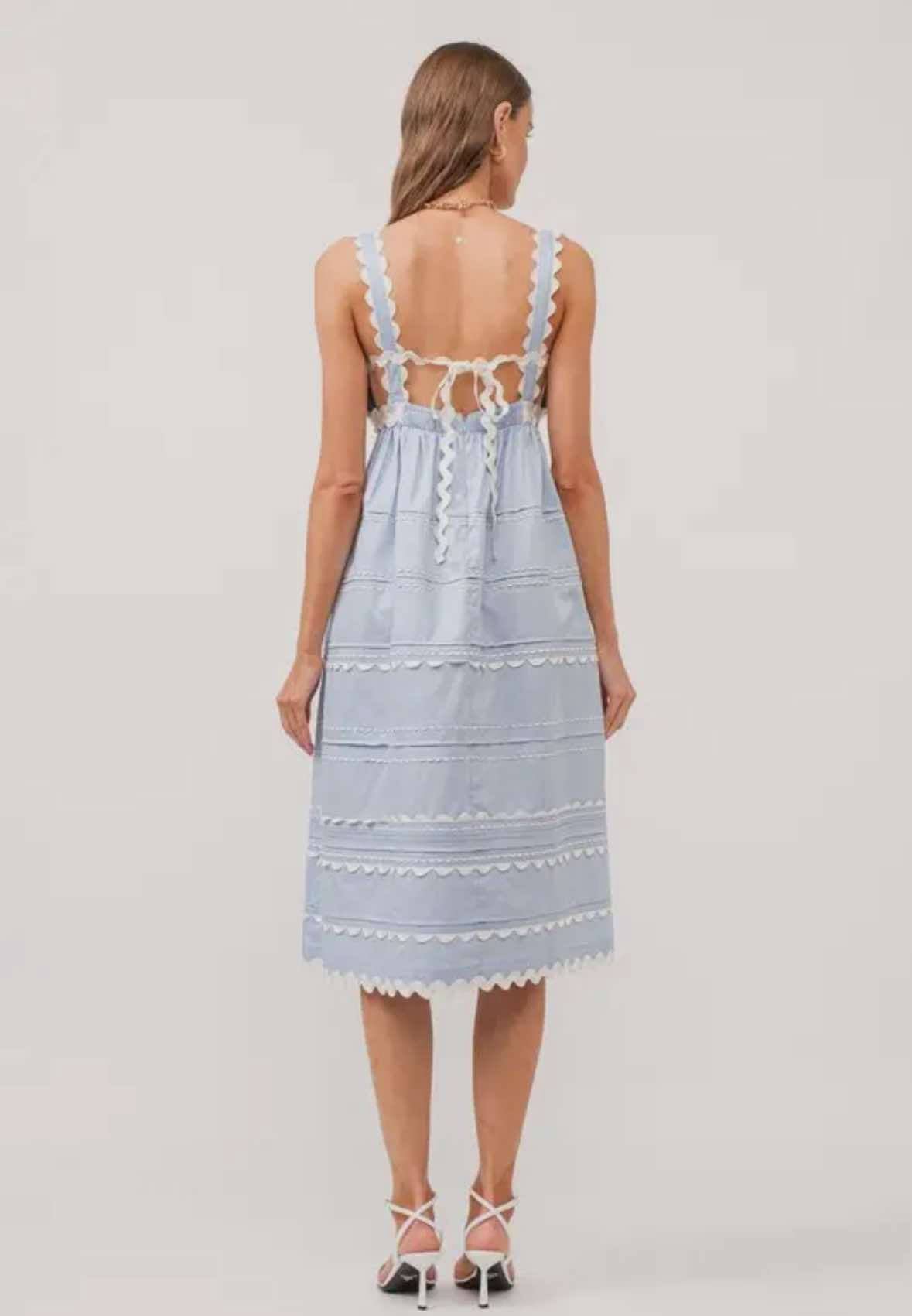 Sofie The Label Jeanie Midi Dress - Fleur - De - Lis Boutique