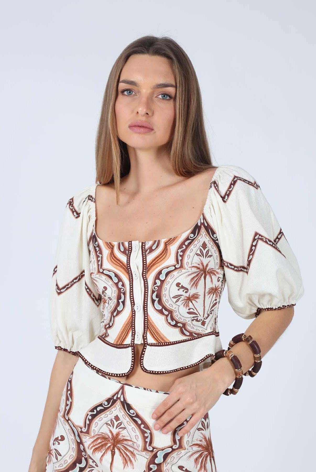 Aylaya Maria Blouse - Fleur-De-Lis Boutique