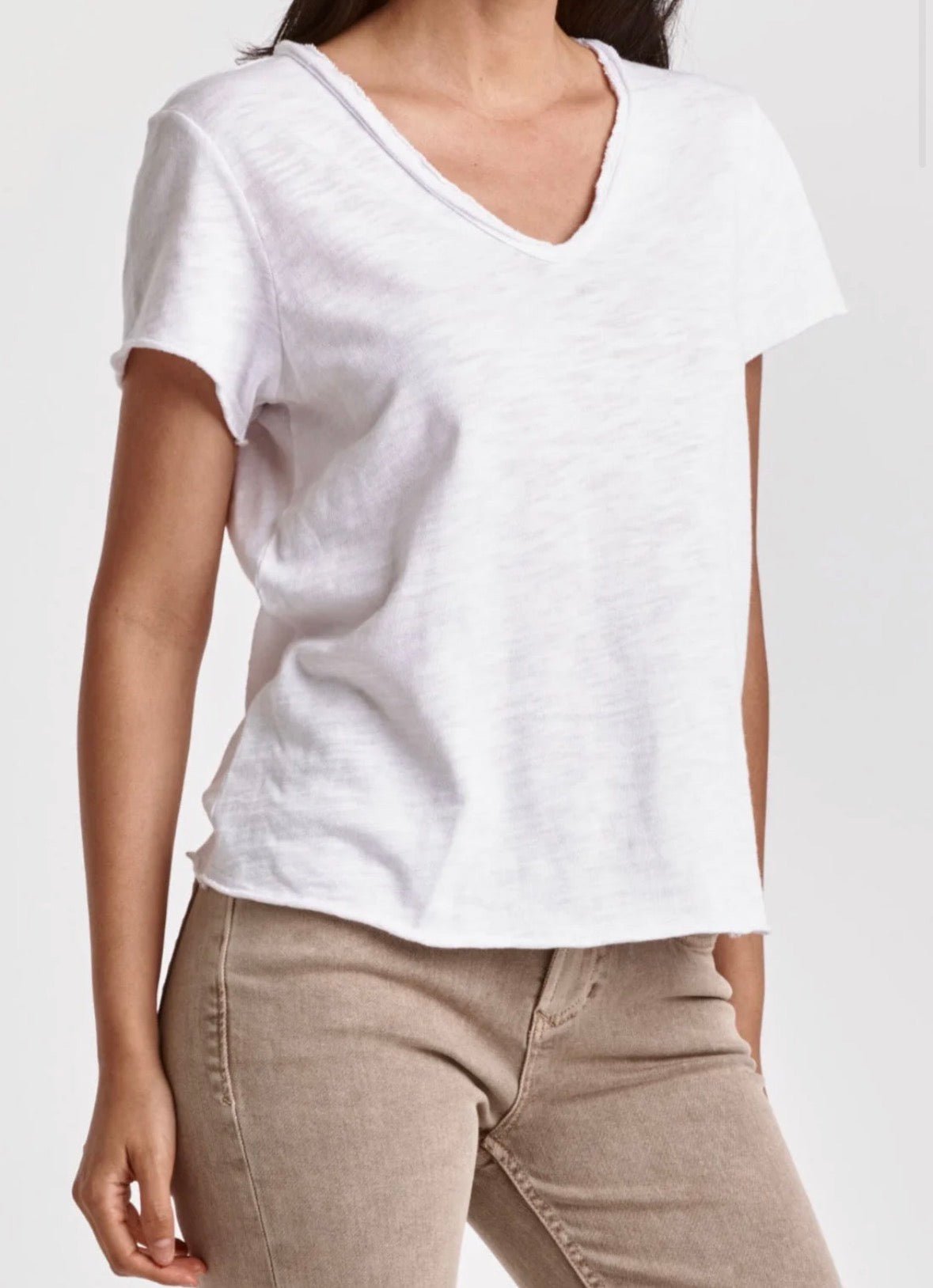 Dear John Vanya Top White - Fleur - De - Lis Boutique