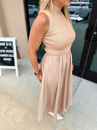 Elan Elise Stripe Midi Dress - Fleur-De-Lis Boutique