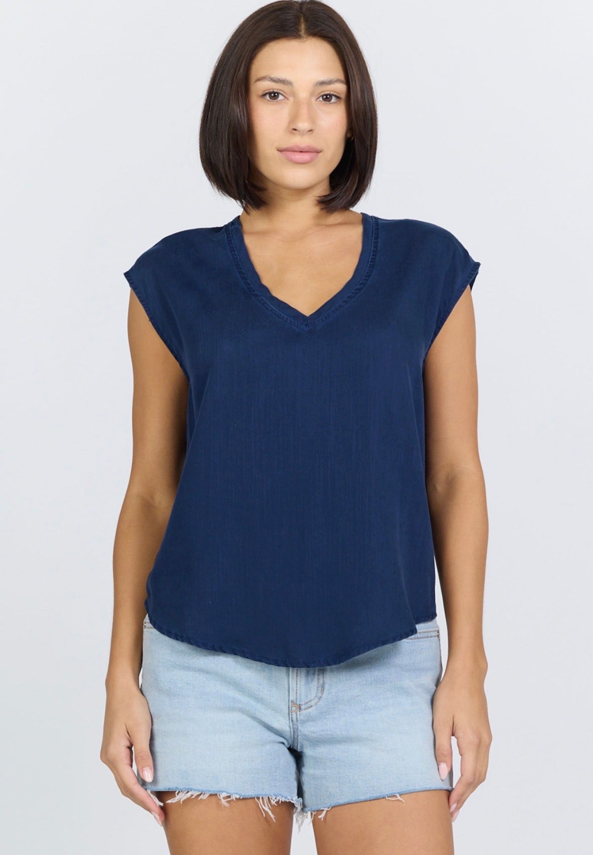 Dear John Yanis Top Navy - Fleur - De - Lis Boutique