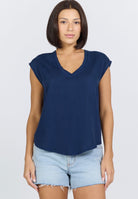 Dear John Yanis Top Navy - Fleur - De - Lis Boutique