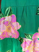 THML Floral Print Tiered Dress - Fleur - De - Lis Boutique