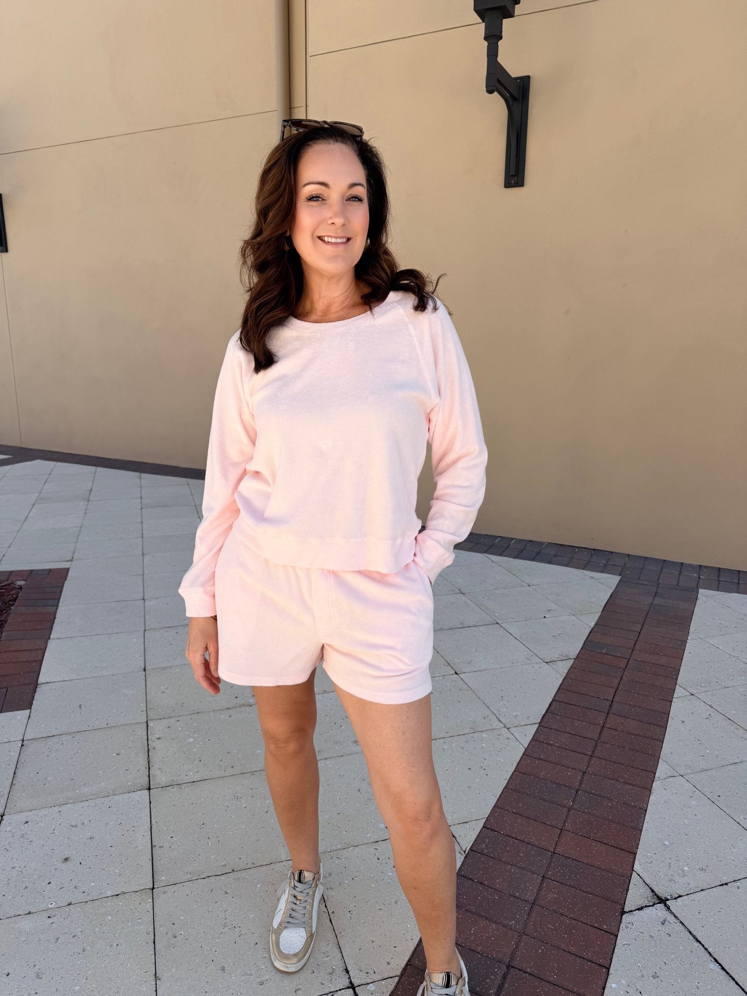 Bobi Los Angeles Raglan Pullover Sweetheart - Fleur - De - Lis Boutique