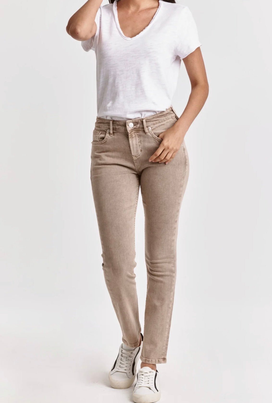 Dear John Vanya Top White - Fleur - De - Lis Boutique