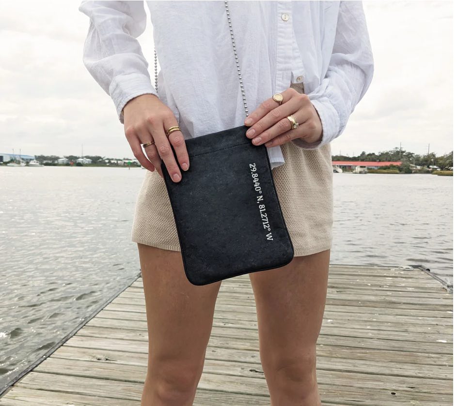 St. Augustine Phone Crossbody/Black - Fleur - De - Lis Boutique