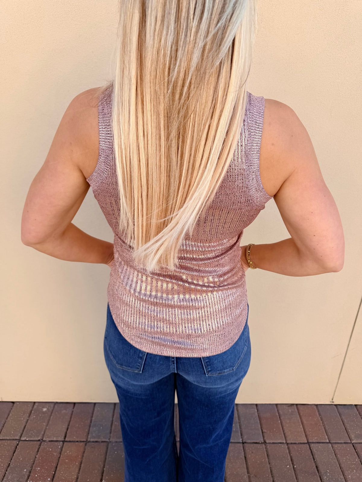 Another Love Cleo Top Rose Gold - Fleur-De-Lis Boutique