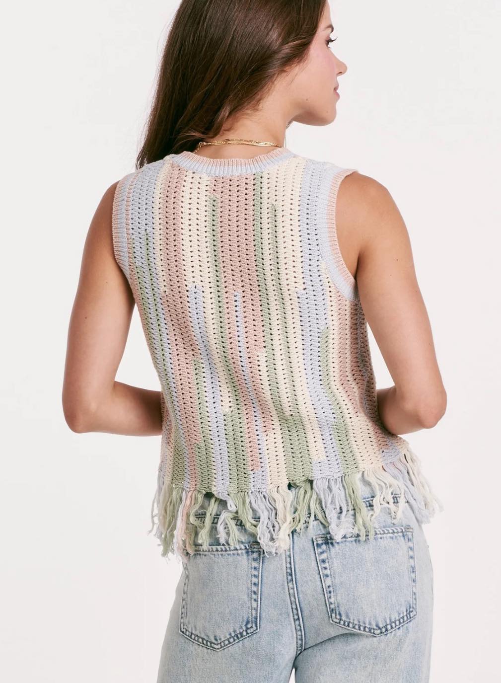 Brighton Fringe Tank - Fleur - De - Lis Boutique