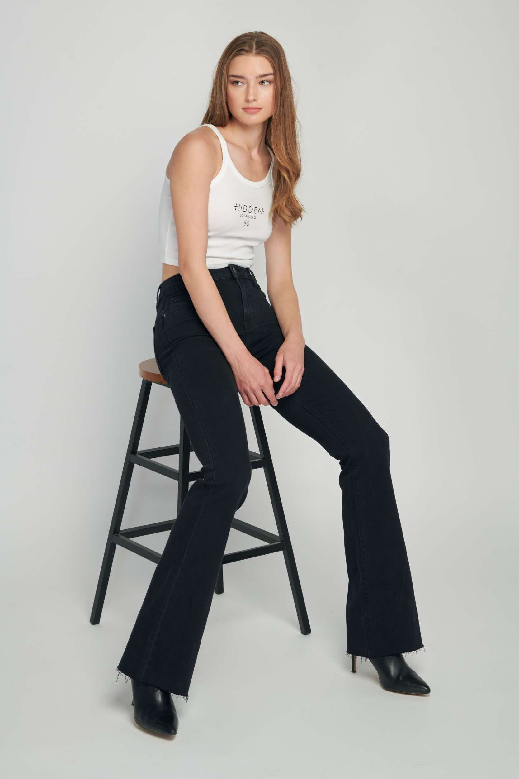 Happi High - Rise Flare Jean - Fleur - De - Lis Boutique