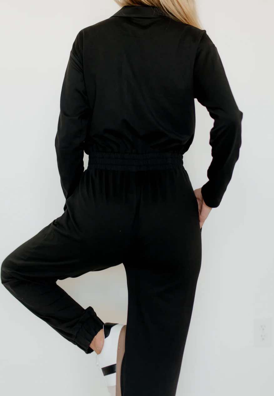 Vivi Jogger Jumpsuit - Fleur - De - Lis Boutique