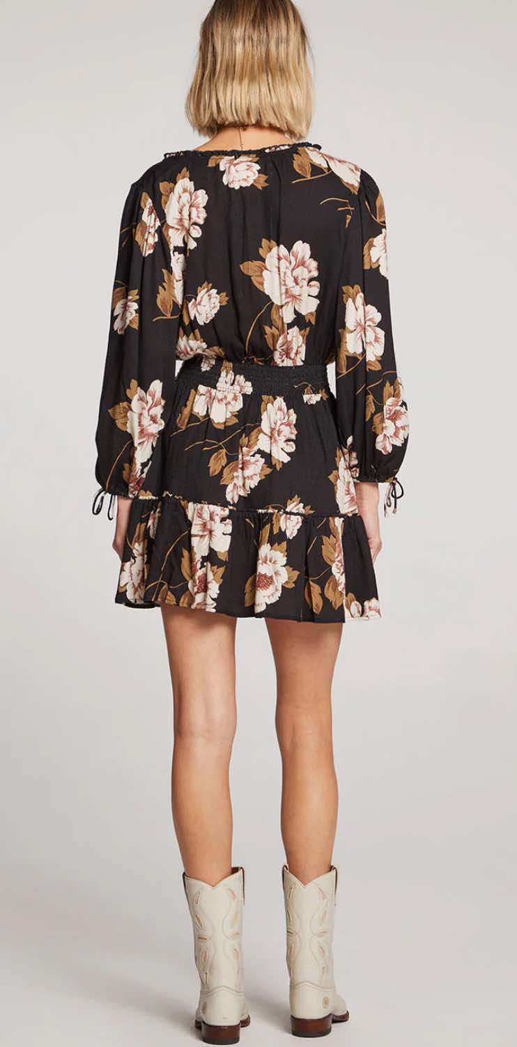 Saltwater Luxe Diana Mini Dress - Fleur - De - Lis Boutique