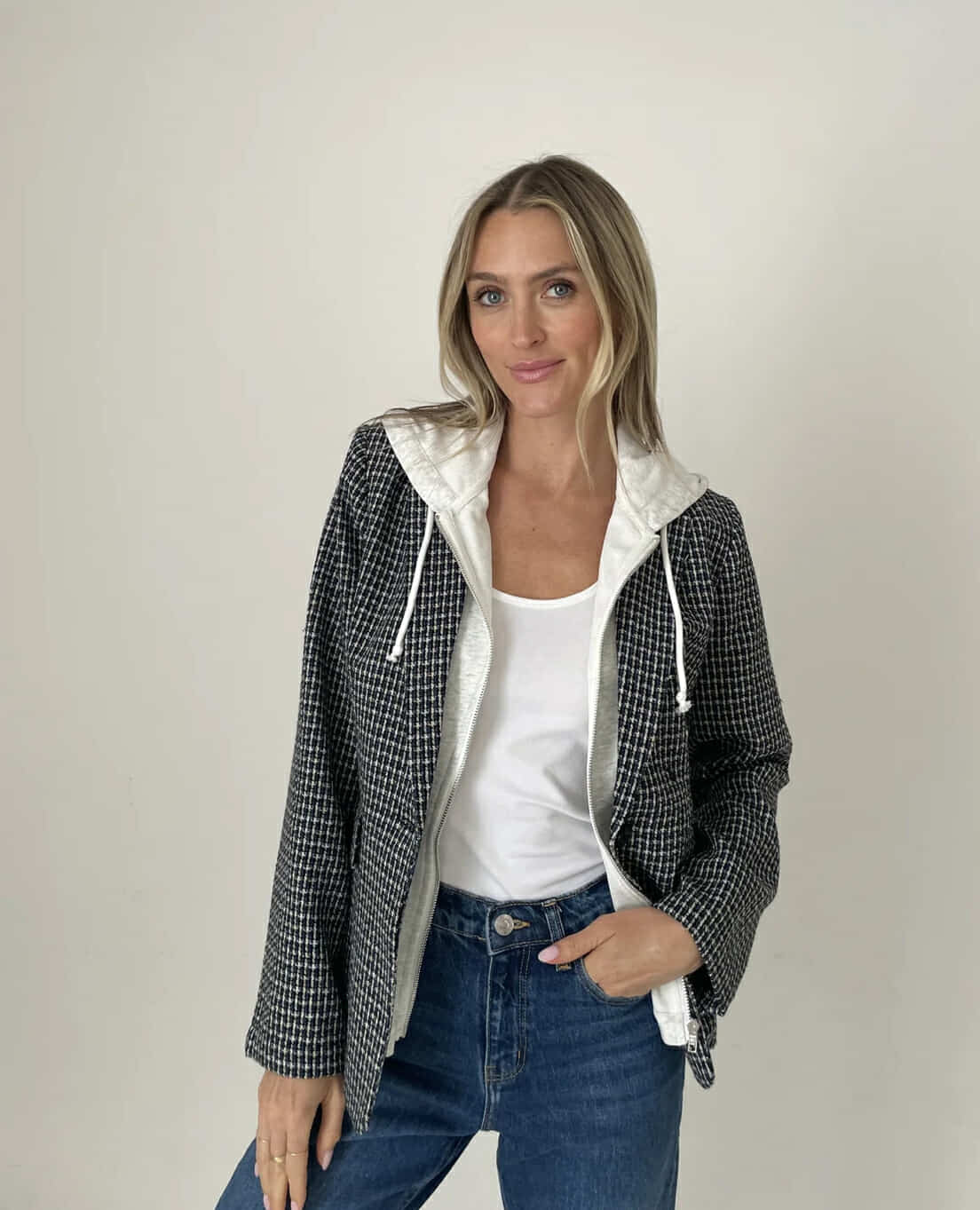 Drew Versatile Tweed Blazer - Fleur - De - Lis Boutique