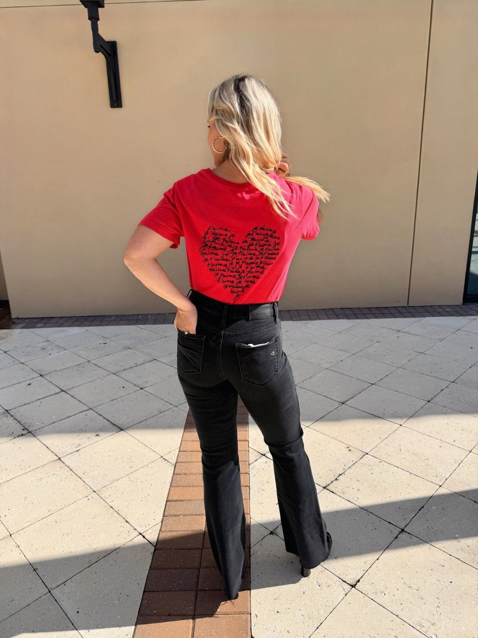 Elan Je T’aime T-shirt - Fleur - De - Lis Boutique