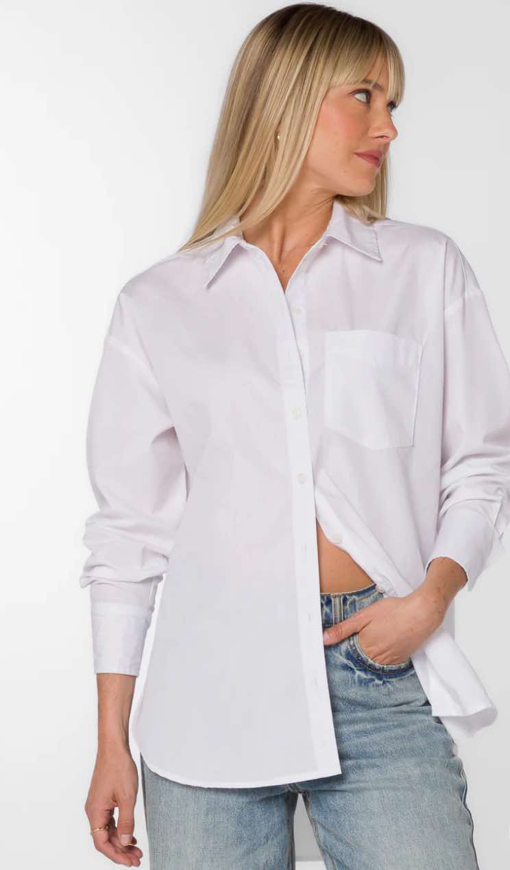 Weylon Optic White Shirt - Velvet Heart - Fleur - De - Lis Boutique