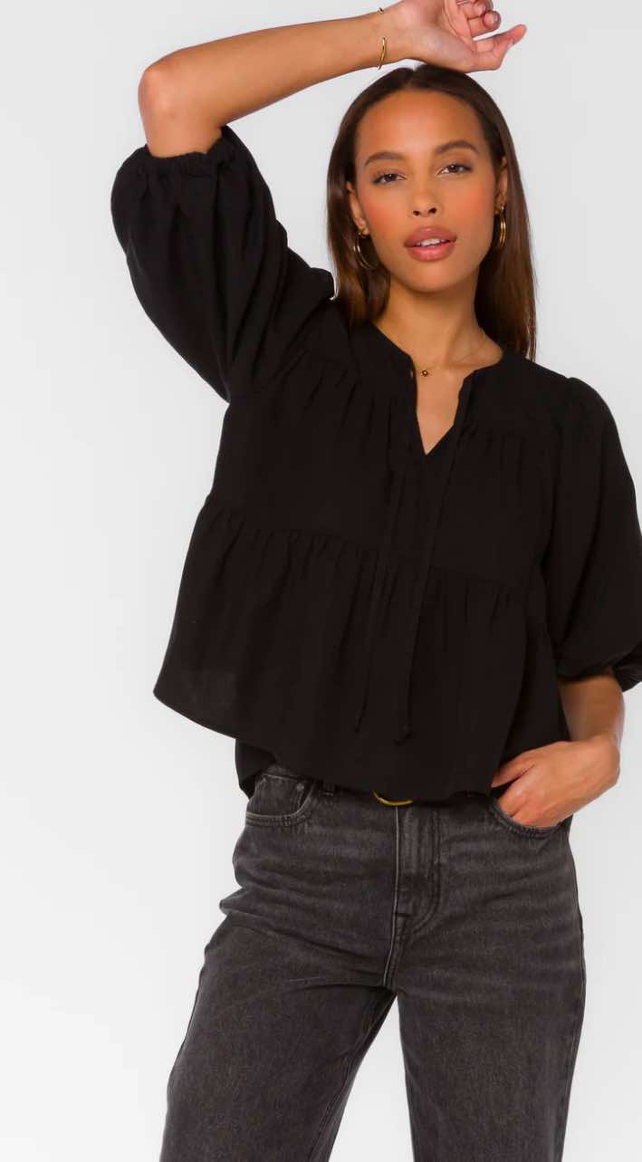 Savannah Charm Top - Velvet Heart - Fleur - De - Lis Boutique