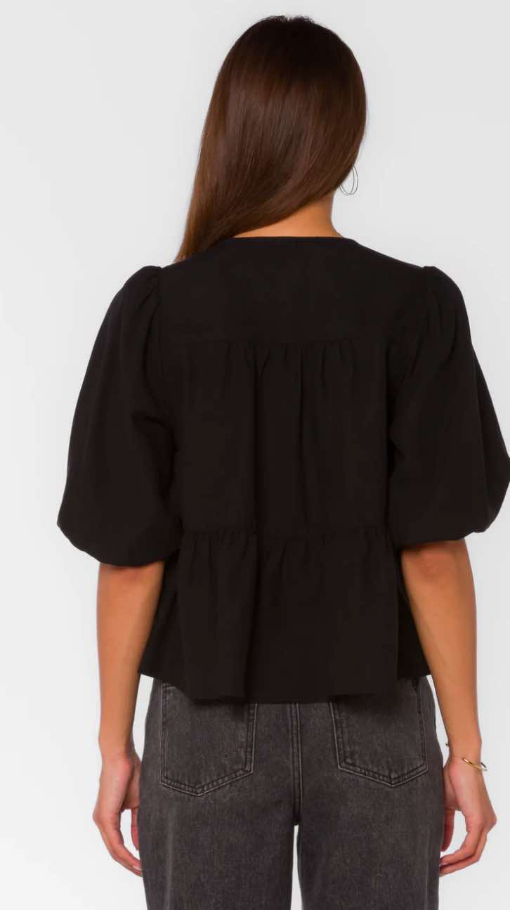 Savannah Charm Top - Velvet Heart - Fleur - De - Lis Boutique